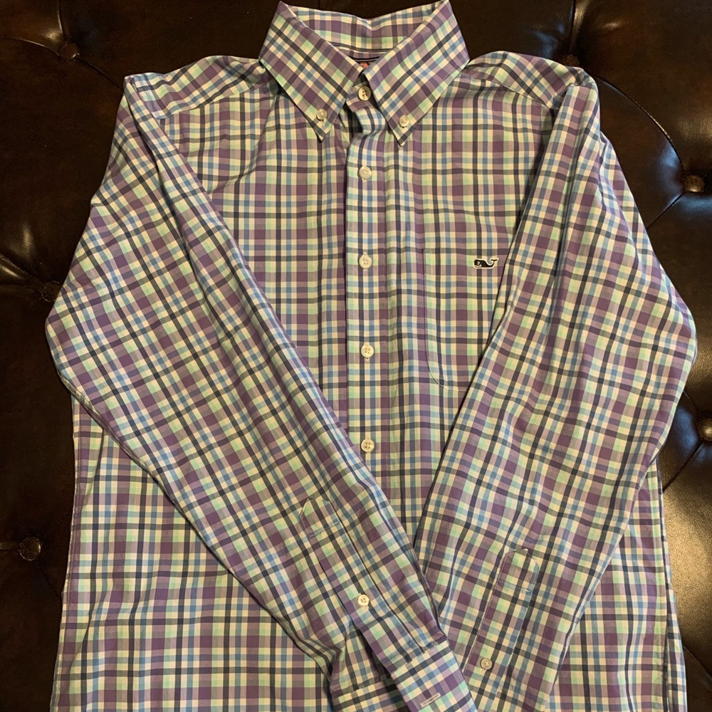Vineyard Vines Slim Fit Button Down Shirt